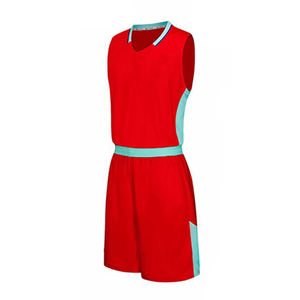 Uniformes de basket-ball pour hommes sur mesure ensembles de maillots d'équipe unis respirants de grande taille antibactériens à séchage rapide pour adultes - Product Image 4