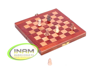 Nouvel article cadeau d'affaires haut de gamme, magnifique jeu d'échecs en bois sculpté pour enfants, imitation artisanale européenne antique