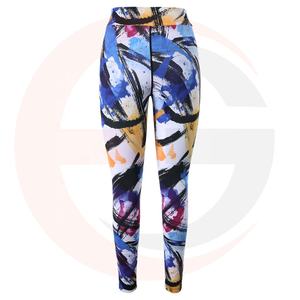Leggings d'impression par Sublimation, étiquette privée personnalisée, de haute qualité, pour femmes, - Product Image 3
