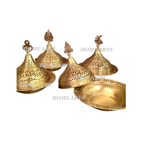 Plat à beurre de forme ronde au design attrayant Plat à beurre en laiton personnalisé de première qualité à un prix abordable - Product Image 1