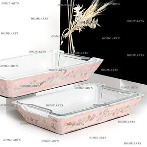 Plateau à dessert en nacre et verre, lot de 2 tailles différentes, pour servir chocolats et dattes, best-seller - Product Image 5