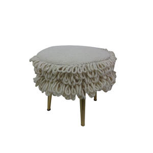 Moderno de alta calidad Blanco marrón nuevo Color de madera superior a base de Metal sofá taburete lateral sala de estar uso doméstico mesas de centro similares - Product Image 4