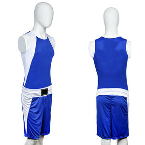 Enfants Fitness Kickboxing Satin Suit Shirt et Vest Top avec Short pour MMA & Boxe Training - Product Image 2