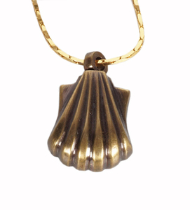 Collier pendentif en laiton plaqué de haute qualité, bijoux de crémation, bijoux de mode - Product Image 5