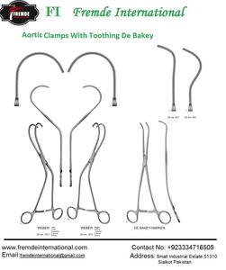 Debakey — pinces à gamme pour les dents, outil de soins dentaires, pinces orthopédiques Debakey et Wylie, certifié ISO - Product Image 5