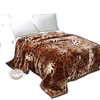 Manta de visón de doble capa personalizada para adultos, manta de lujo, doble cama, 100% poliéster, venta al por mayor