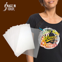 Papel de transferencia láser para impresora de tóner blanco, sin cortar, color oscuro, logotipo OEM, fábrica AB