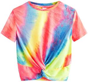 Nouvelle arrivée col rond Gym Crop Top Chemises Spandex de haute qualité tricoté Style décontracté solide impression sur mesure XL Logo Prix de gros - Product Image 3