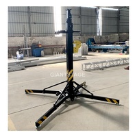 Torre de Soporte de Trípode con Manivela para Iluminación Line Array de Alta Resistencia de 6 m de Altura