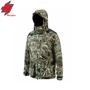 Avcı ceketi kamuflaj özelleştirilmiş ördek avcısı kış için ceket camo giyim avcılık için