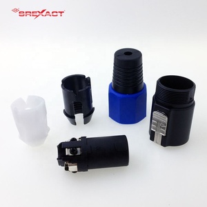 ขั้วต่อ RCA ตัวผู้แบบกลม ตัวเรือน ABS หน้าสัมผัสทองแดง สำหรับเสียงและวิดีโอ - Product Image 2
