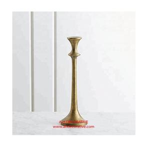 Floor Standing Copper Antique <b>Candle</b> Pillar Holder Home Decoration <b>Cheap</b> Price Luxury Modern Wedding Handmade <b>Candle</b> Stand - Product Image 5