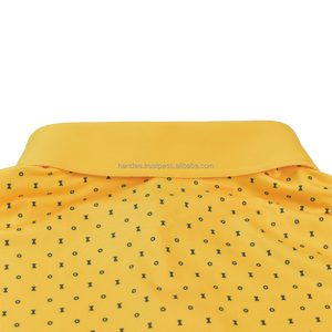 Polos personalizados con logotipo bordado, camisas polo 100% algodón para hombre, ropa de golf - Product Image 5