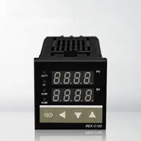 Dupla Temperatura Digital RKC PID Controlador REX-C100