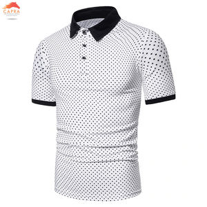 2025 coton personnalisé pour hommes pour polos t-shirts compressé et grande taille avec tissu tricoté avec logo personnalisé - Product Image 4