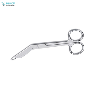 Tijera de vendaje para zurdos Premium, herramientas de enfermería generales, 5, 1/2 pulgadas - Product Image 1