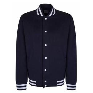 Chaqueta Varsity Personalizada para Hombre y Mujer, Tallas Grandes, Diseño Popular con Botones, Logotipo Bordado en 3D, Estilo Casual, Transpirable - Product Image 3
