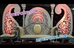 Wedding <b>Stage</b> Fiber Balconies Decor <b>Props</b> Latest Wedding Fiber Balcony for Decoration Modern Fiber Decoration <b>Props</b> Australia - Product Image 5