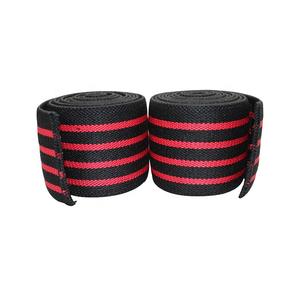 Emballages de genoux avec sangle pour homme et femme, accessoire de musculation, avec crochet et boucle qui soulève les genoux, pour la gymnastique - Product Image 4