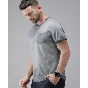 Camisetas de cáñamo orgánico/algodón personalizadas, ropa informal ecológica de cáñamo con cuello redondo, venta al por mayor - Product Image 6