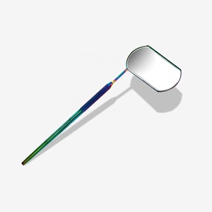 Heart Butterfly Eyelash <b>Mirror</b> Stainless Steel Handheld <b>Mirror</b> Sustainable Lash <b>Mirror</b> - Product Image 5