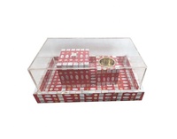 Ensemble de brûleurs en bois MDF rose, fait main, personnalisable, avec incrustation de nacre et motif rose religieux, best-seller Ramadan 2027, emballé en toute sécurité