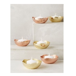 Elegant Wax <b>Candle</b> Jar in High Quality Copper Perfect for Home Decoration and Stylish <b>Candle</b> Supplies <b>Set</b> of 12 - Product Image 5