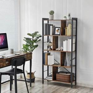 Modern Home Living Room Furniture Foldable and Extendable Wooden Bookcase <b>Cabinet</b> for Bedroom Use - Product Image 1