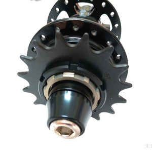 Buje Trasero de Bicicleta BMX de Aleación de Aluminio, 36H/32H, Rodamientos Sellados, Freno de Disco, PCD 62mm, 6 Trinquetes/108T, 1 Velocidad para Bicicleta de Carretera - Product Image 2