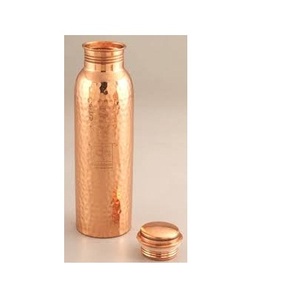 Botella de agua de cobre puro de tamaño personalizado, botella de agua de 2 piezas con logotipo personalizado y gran oferta, 100% N - Product Image 6