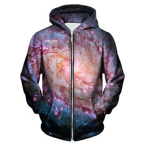 Sweat à capuche zippé oversize unisexe, personnalisé avec logo brodé, respirant, séchage rapide, pour l'hiver, survêtement, Capuchas Y - Product Image 5