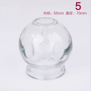 Juego de ventosas de vidrio para terapia, tazas Hijama de 5cm, Kits de ventosas de fuego, masaje tradicional chino - Product Image 3