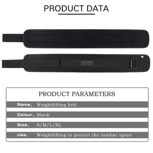 เข็มขัดยกน้ำหนักปรับแต่งได้สำหรับผู้ชายและผู้หญิงเข็มขัดยกน้ำหนักที่เอวสำหรับฟิตเนสและการฝึก - Product Image 4