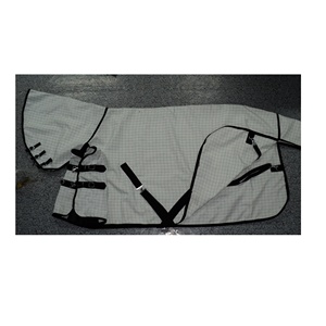 Couverture équine de haute qualité pour l'équitation feuille de tissu en poly coton personnalisable produits équestres de qualité supérieure - Product Image 3