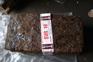Vietnam SVR10 Natural Rubber <b>Material</b> High Quality Brown Low Temperature Resistance Ngoc Chau Brand 35kg Bale <b>Packaging</b> - Product Image 2