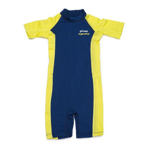 Unisex <b>Short</b> Sleeve Zippered Breathable Swimming Wetsuit One Piece <b>Swimsuit</b> Spandex/Nylon Surfing - Product Image 4