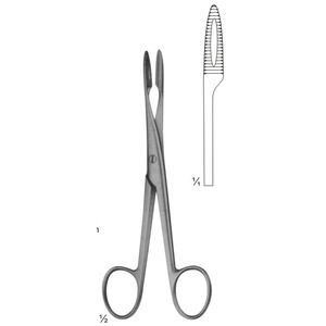 Pince à pansement Lister 17.5cm pince pince chirurgicale en gros prix d'usine Instruments médicaux chirurgicaux - Product Image 6