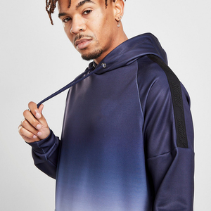 Sudadera con Capucha Completa de Algodón para Hombre, Diseño Especial Personalizado OEM, con Estampado Frontal - Product Image 3