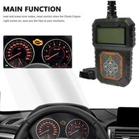 Miniherramienta de diagnóstico de coche, escáner OBD2, EOBD, multilingüe
