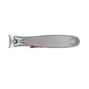 2024 vente chaude Logo de marque personnalisé coupe-ongles manucure pédicure pédicure avec étui en cuir coupe-ongles en acier inoxydable doigts - Product Image 3