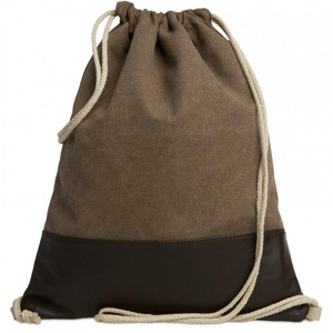 Black Large Leather Sports Gym <b>Bags</b> - Product Image 3