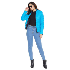 Wholesale <b>Women's</b> Bomber Jackets <b>Winter</b> Jackets Made in Pakistan - Product Image 3