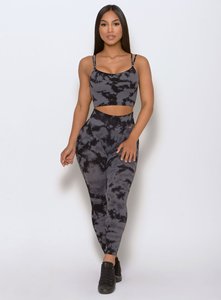 Mallas y tops con diseño de camuflaje para mujer, mallas ajustadas de la mejor calidad para mujer, precio al por mayor - Product Image 2