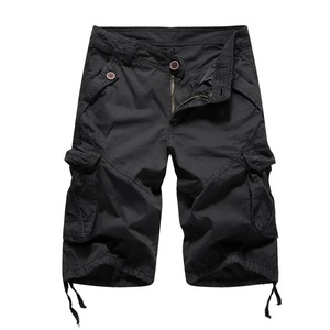 Short d'entraînement d'été de haute qualité pour hommes, décontracté, athlétique, fitness essentiel, jogging imprimé imperméable, taille en polyester personnalisée - Product Image 5