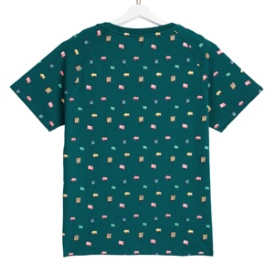 Camiseta personalizada de manga raglán con cuello redondo para niños de la mejor calidad, ropa de verano, diseño totalmente impreso, estilo informal, precio sencillo - Product Image 2