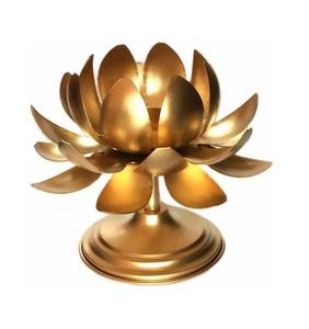 Buen diseño personalizado hecho en fábrica soporte de vela al por mayor exportador última llegada soporte de vela de metal fabricante de la India - Product Image 2