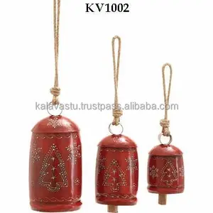NEW DESIGNER Colored hand painting Iron Wind Chime Cow bells Iron Wind Chimes For Home Garden Decoration