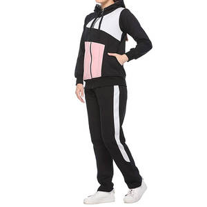 Conjunto Deportivo de Dos Piezas para Mujer, con Logotipo Personalizado, Pantalones Jogger, Estilo Casual, para Invierno, Ecológico, Tallas Grandes, Ligero - Product Image 2