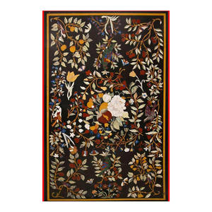 โต๊ะรับประทานอาหารฝังหินกึ่งมีค่า,ทำด้วยมือ - Product Image 1