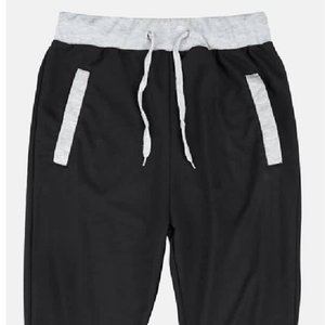 Alta calidad 100% algodón liso hombres sudor corto - Product Image 3